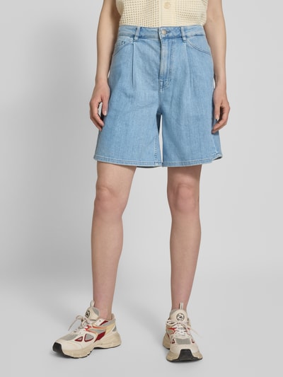 Selected Femme Regular Fit Jeansshorts aus Baumwoll-Mix Modell 'ANYA' Jeansblau 4