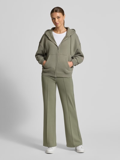 Smith and Soul Oversized Sweatjacke mit Kapuze Khaki 1