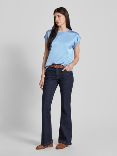 Vila Regular Fit Blusenshirt mit Kappärmeln Modell 'ELLETTE' Hellblau 1