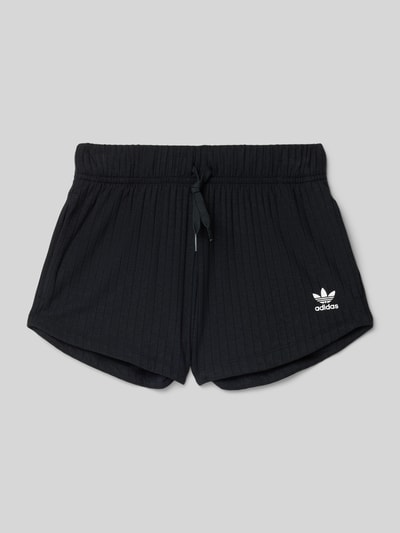 adidas Originals Regular Fit Shorts mit Label-Print Black 1