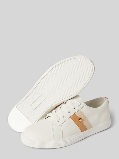 Lauren Ralph Lauren Sneaker mit Label-Applikation Modell 'JANSON II' Weiss 4