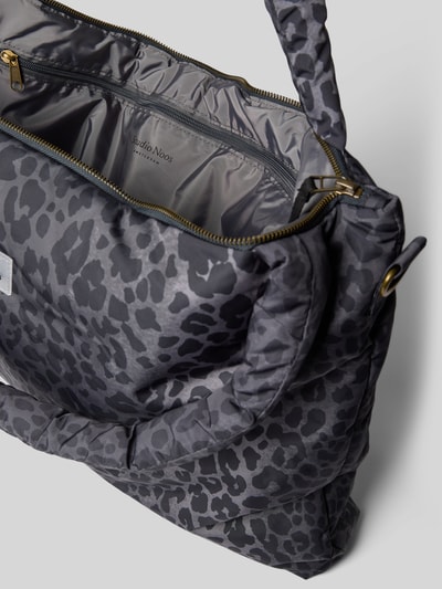 STUDIO NOOS Torebka z naszywką z logo model ‘Antra’ Antracytowy 5