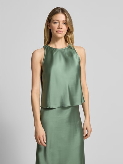 GUIDO MARIA KRETSCHMER WOMAN Top mit rückseitigem Schlüsselloch-Ausschnitt Modell 'Laureen' Oliv 4