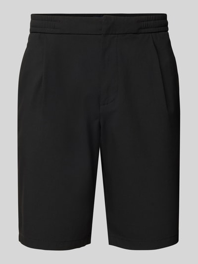 MCNEAL Regular Fit Bermudas mit Hakenverschluss Black 2