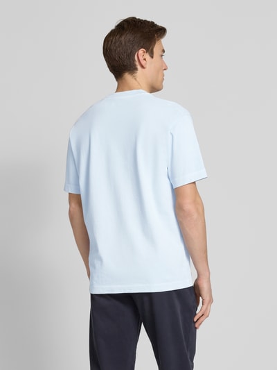 Marc O'Polo Regular Fit T-Shirt aus reiner Baumwolle Bleu 5