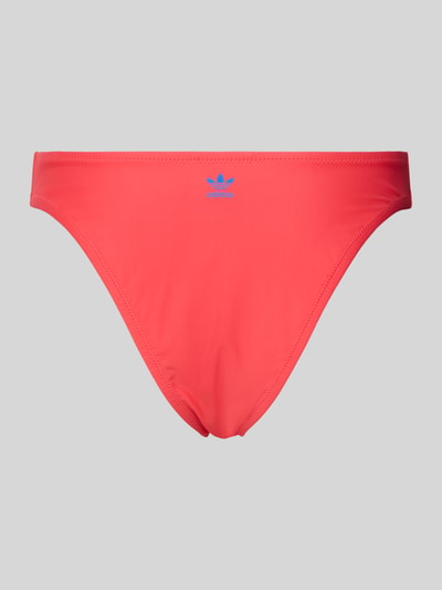 Productfoto, unifleurige Bikini Slip met label print, model 'ADIC BIKINI BTM' van adidas Originals, twill materiaal