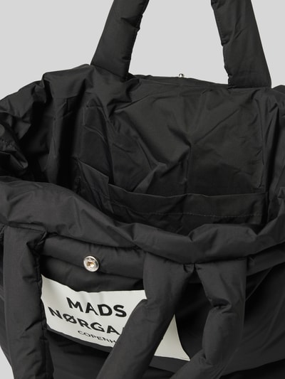 MADS NØRGAARD Handtasche mit Label-Patch Black 5