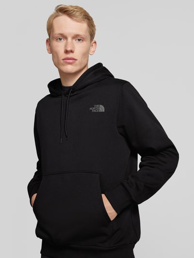 The North Face Hoodie met labelprint Zwart - 3