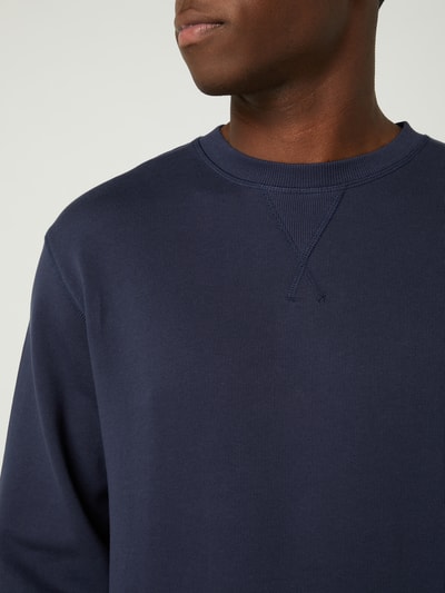 SELECTED HOMME Bluza z bawełny ekologicznej model ‘Jason’ Granatowy 3