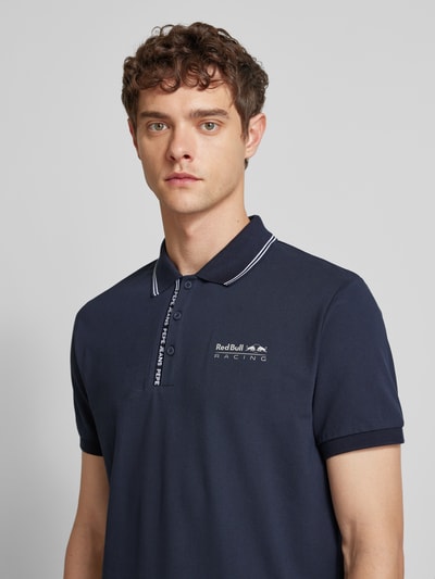 RED BULL RACING X PEPE JEANS RED BULL RACING x Pepe Jeans — Koszulka polo o kroju slim fit z nadrukiem z logo Granatowy 3