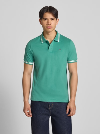 Tommy Jeans Regular Fit Poloshirt aus reiner Baumwolle Lind 4