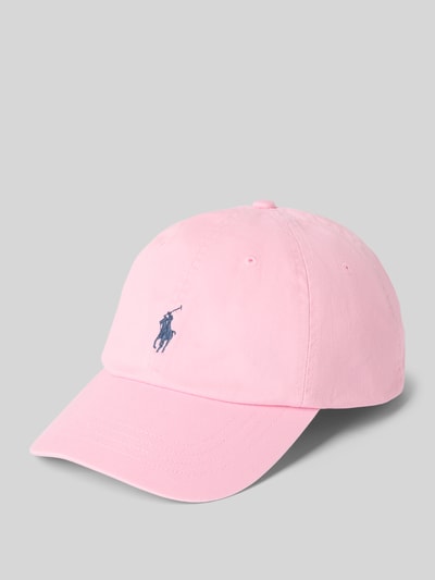 Polo Ralph Lauren Czapka z daszkiem z czystej Bawełna Jasnoróżowy 1