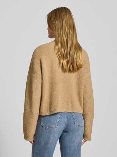 Jake*s Studio Woman Kurtka z dzianiny z nakładanymi, wpuszczanymi kieszeniami Camel 5