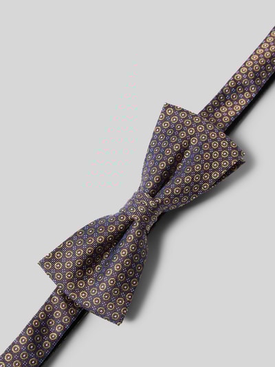 Cinque Strik en pochet van zijde, model 'PIO' Chocoladebruin - 2