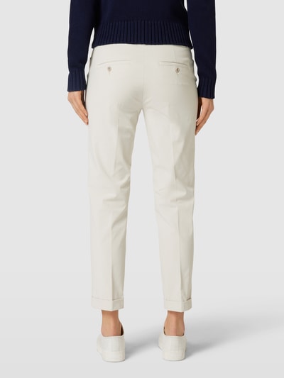 Raffaello Rossi Chino met persplooien, model 'Ute' Beige - 5