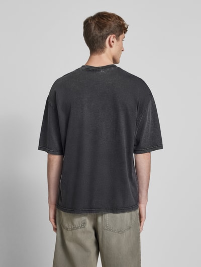 REVIEW T-Shirt mit Label-Print Black 5