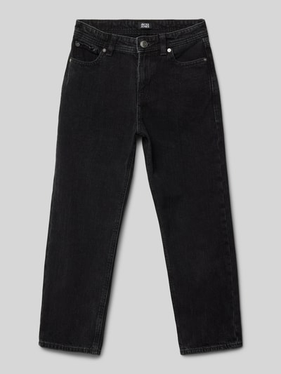 Jack & Jones Regular Fit Jeans im 5-Pocket-Design Modell 'CHRIS' Black 1