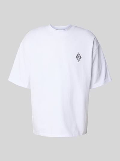 REVIEW T-shirt met ronde hals Wit - 2