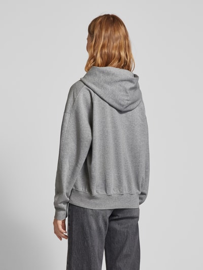 Marc O'Polo Hoodie met labelstitching Lichtgrijs gemêleerd - 5