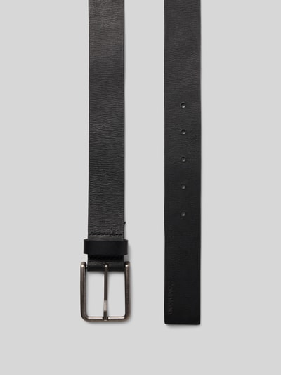 CK Calvin Klein Leren riem met doornsluiting, model 'WARMTH BUCKLE'  - 3