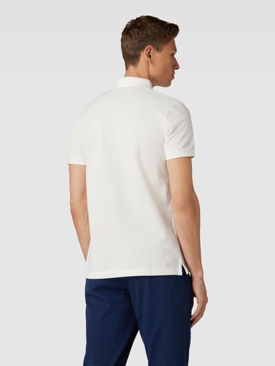 s.Oliver RED LABEL Poloshirt mit Label-Stitching Weiss 5