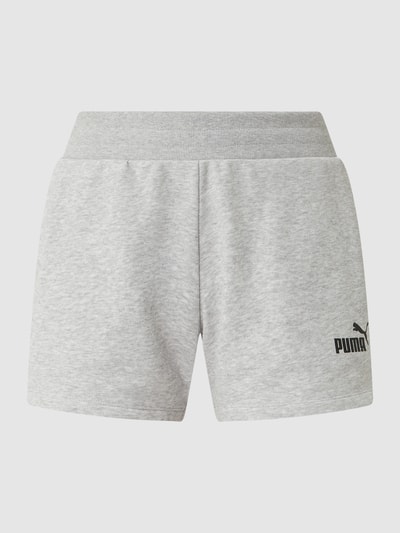 Puma Regular Fit Sweatshorts mit Logo-Print  Hellgrau 2