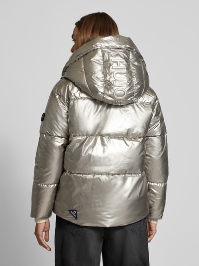 khujo Steppjacke mit Eingrifftaschen Modell 'DEVINA2 SHINY' Silber 5