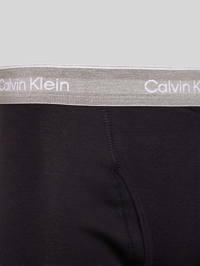 Calvin Klein Underwear Boxershort met elastische band met logo in een set van 3 stuks Rood - 2