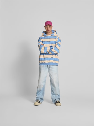 Marni Hoodie mit Kapuze Hellblau 1