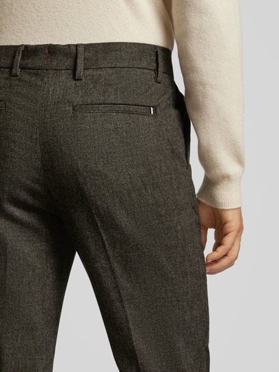 Tommy Hilfiger Stoffen broek met Franse steekzakken Donkerbruin - 3