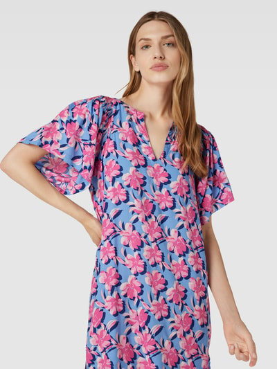 Esprit Mini-jurk met all-over print, model 'PALACE' Oceaanblauw - 3