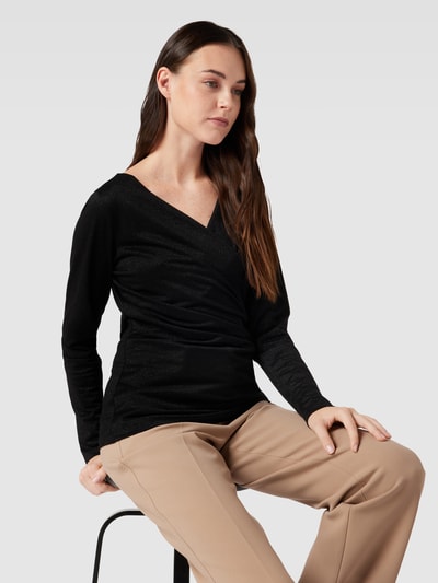 Milano Italy Longsleeve in Wickel-Optik Black 3