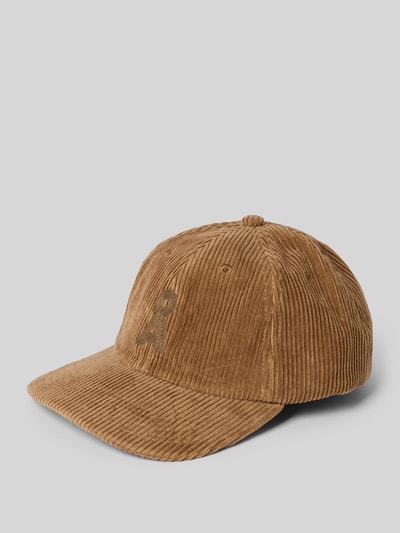 Armedangels Basecap aus reiner Baumwolle Modell 'YENAAS CORD' Beige 1