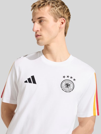 adidas Sportswear Regular Fit T-Shirt Modell 'DEUTSCHLAND' Weiss 3