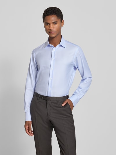 Christian Berg Men Regular Fit Business-Hemd mit Kentkragen Bleu 4
