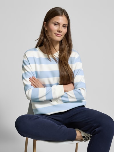 Christian Berg Woman Sweatshirt mit Rundhalsausschnitt Bleu 3