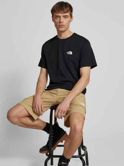 The North Face T-Shirt mit Label-Print Modell 'Simple Dome' Black 3