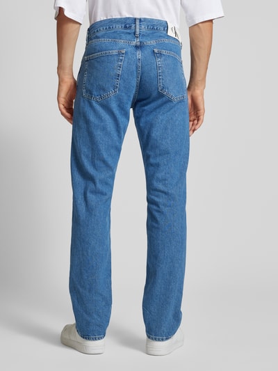 Calvin Klein Jeans Straight Fit Jeans im 5-Pocket-Design Modell 'AUTHENTIC' Jeansblau 5