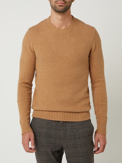 Cinque Pullover aus Bouclé Modell 'Cizac' Beige 4