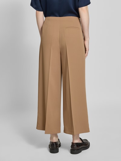 Christian Berg Woman Selection Regular fit culotte met persplooien Lichtbruin - 5
