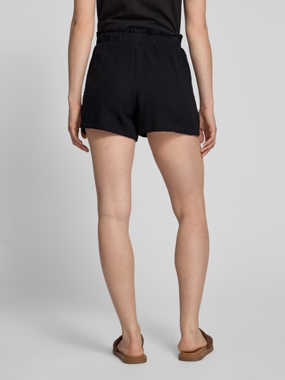 Vero Moda Loose fit korte broek van katoen, model 'NATALI' Zwart - 5