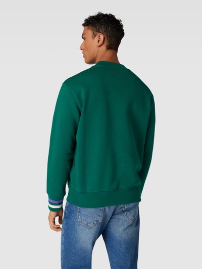 CHAMPION Sweatshirt mit Kontraststreifen Gruen 5