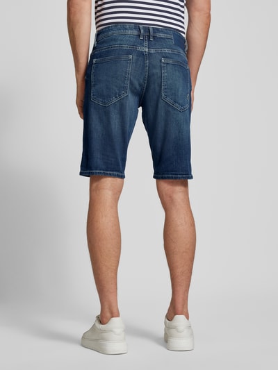 Tom Tailor Slim Fit Jeansshorts aus Baumwoll-Mix Modell 'JOSH' Dunkelblau 5