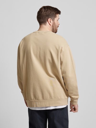 Polo Ralph Lauren Big & Tall PLUS SIZE sweatshirt in gemêleerde look Beige - 5