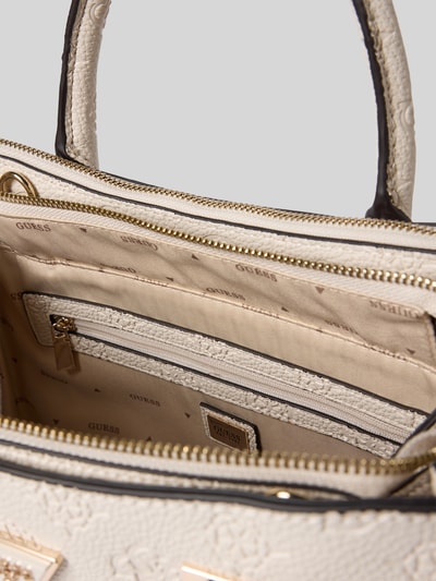Guess Handtasche in Leder-Optik Modell 'Cresida' Offwhite 5