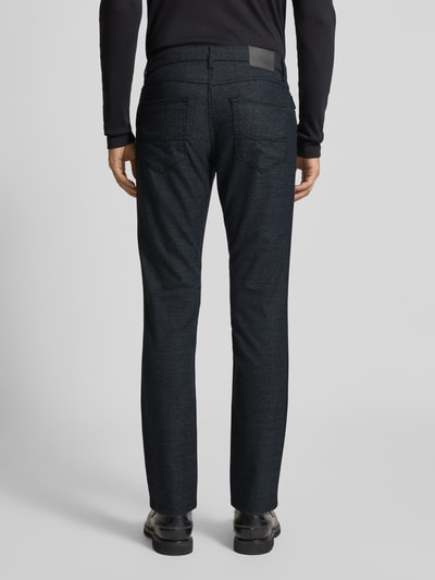 Christian Berg Men Stoffen broek met 5-pocketmodel Donkergrijs - 5