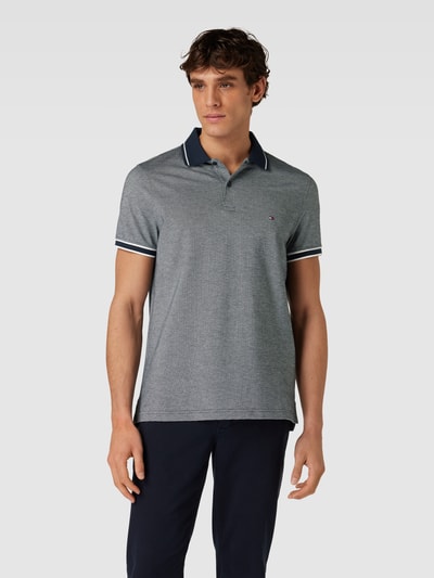 Tommy Hilfiger Poloshirt mit Logo-Stitching Marine 4