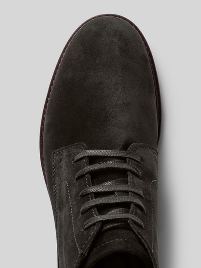 Marc O'Polo Veterschoen van suède Antraciet - 3