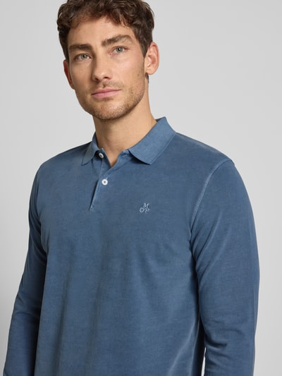Marc O'Polo Regular Fit Poloshirt aus reiner Baumwolle Petrol 3