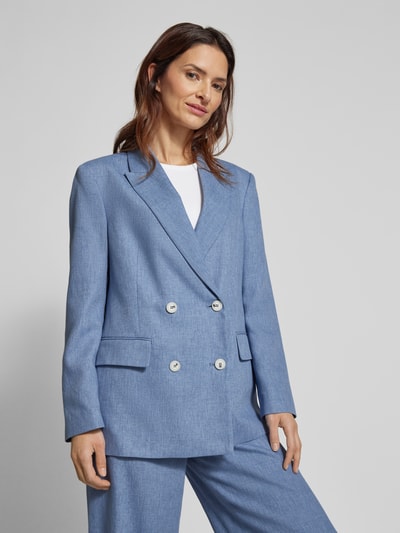 Jake*s Collection Blazer met reverskraag Blauw - 3